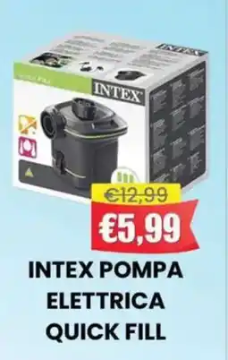 Pingo Market Intex pompa elettrica quick fill offerta