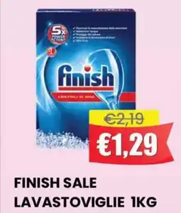Pingo Market Finish sale lavastoviglie offerta