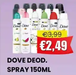 Pingo Market Dove deod. spray offerta