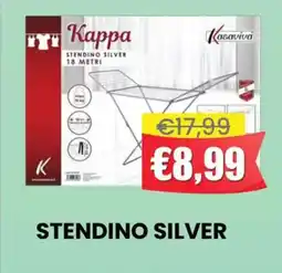 Pingo Market Stendino silver offerta