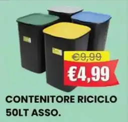 Pingo Market Contenitore riciclo asso. offerta