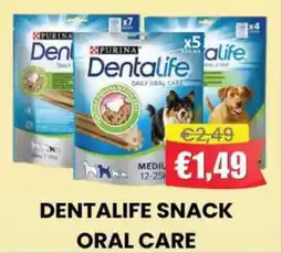 Pingo Market Dentalife snack oral care offerta