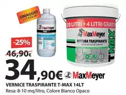 Kreo Brico e Casa Maxmeyer vernice traspirante t-max offerta