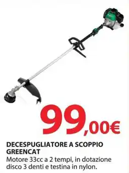 Kreo Brico e Casa Decespugliatore a scoppio greencat offerta