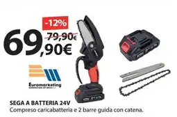 Kreo Brico e Casa Sega a batteria 24V offerta