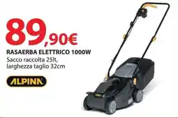 Kreo Brico e Casa Alpinna rasaerba elettrico 1000w offerta