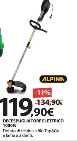 Kreo Brico e Casa Alpina decespugliatore elettrico offerta