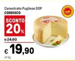 Iper La Grande Canestrato Pugliese DOP CORDISCO offerta