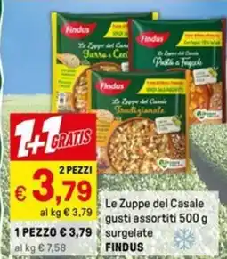 Iper La Grande Le Zuppe del Casale à FINDUS offerta