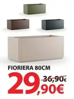 Kreo Brico e Casa Stefanplast fioriera 80cm offerta