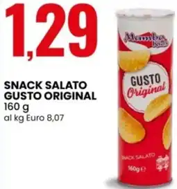 Eurospin Snack salato gusto original offerta