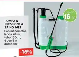 Kreo Brico e Casa Verdelook pompa a pressione a zaino offerta