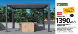 Kreo Brico e Casa Verdelook pergola bioclimatica atena 3x3mt offerta