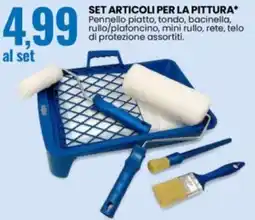 Eurospin Set articoli per la pittura offerta