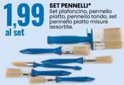 Eurospin Set pennelli offerta