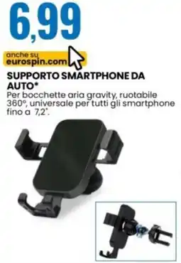 Eurospin Supporto smartphone da auto offerta