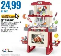 Eurospin Giocoliere set cucina offerta