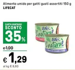 Iper La Grande Alimento umido per gatti LIFECAT offerta