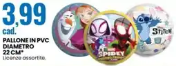 Eurospin Pallone in pvc diametro 22 cm offerta