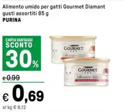 Iper La Grande Alimento umido per gatti Gourmet Diamant PURINA offerta