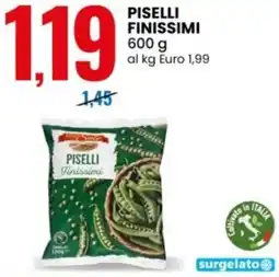 Eurospin Piselli finissimi offerta