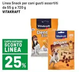 Iper La Grande Linea Snack per cani VITAKRAFT offerta