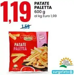 Eurospin Delizie dal Sole patate paletta offerta