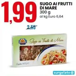 Eurospin ATHENA sugo ai frutti di mare offerta