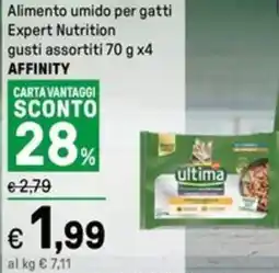 Iper La Grande Alimento umido per gatti Expert Nutrition AFFINITY offerta