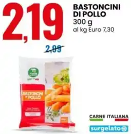 Eurospin Bastoncini di pollo offerta