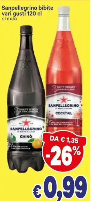 A&O Sanpellegrino bibite vari gusti 120cl offerta