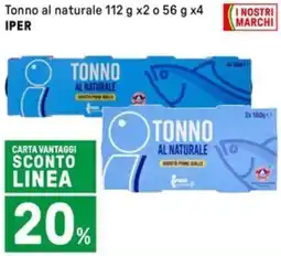 Iper La Grande Tonno al naturale IPER offerta