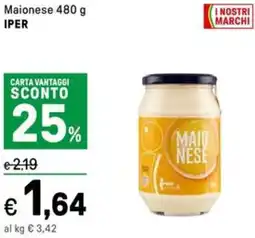 Iper La Grande Maionese IPER offerta