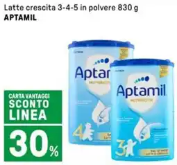 Iper La Grande Latte crescita 3-4-5 in polvere APTAMIL offerta