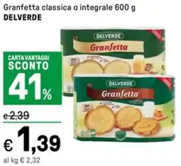 Iper La Grande Granfetta classica o integrale DELVERDE offerta