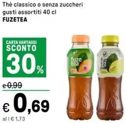Iper La Grande The classico o senza zuccheri FUZETEA offerta