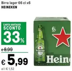 Iper La Grande Birra lager HEINEKEN offerta