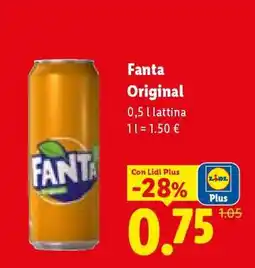 Lidl Fanta Original offerta
