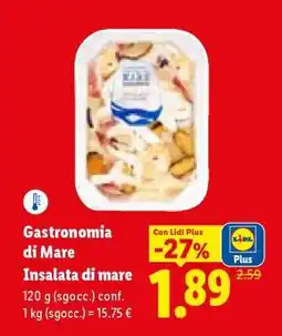 Lidl Gastronomia di Mare Insalata di mare offerta