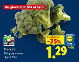 Lidl Broccoli offerta
