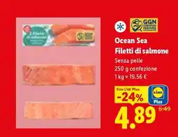 Lidl Ocean Sea Filetti di salmone offerta