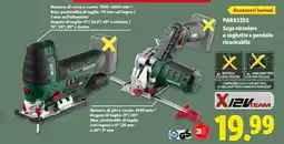 Lidl PARKSIDE Sega circolare o seghetto a pendolo ricaricabile offerta