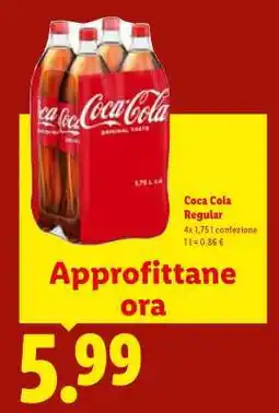 Lidl Coca Cola Regular offerta
