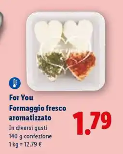 Lidl For You Formaggio fresco aromatizzato offerta