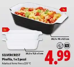 Lidl SILVERCREST Pirofila, 1 o 2 pezzi offerta
