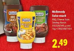 Lidl Mcennedy Salse snack offerta