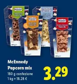 Lidl McEnnedy Popcorn mix offerta