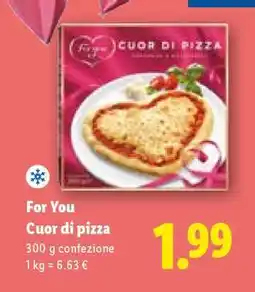 Lidl For You Cuor di pizza offerta