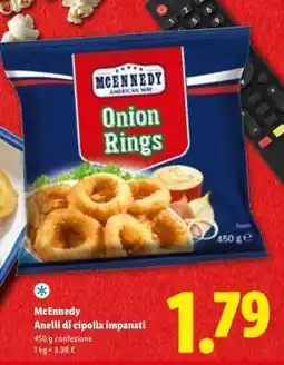 Lidl Mcennedy Anelli di cipolla impanati offerta