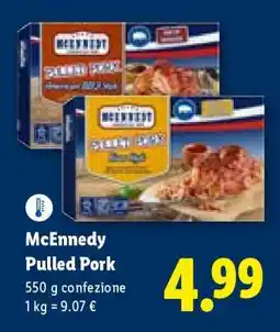 Lidl Mcennedy Pulled Pork offerta